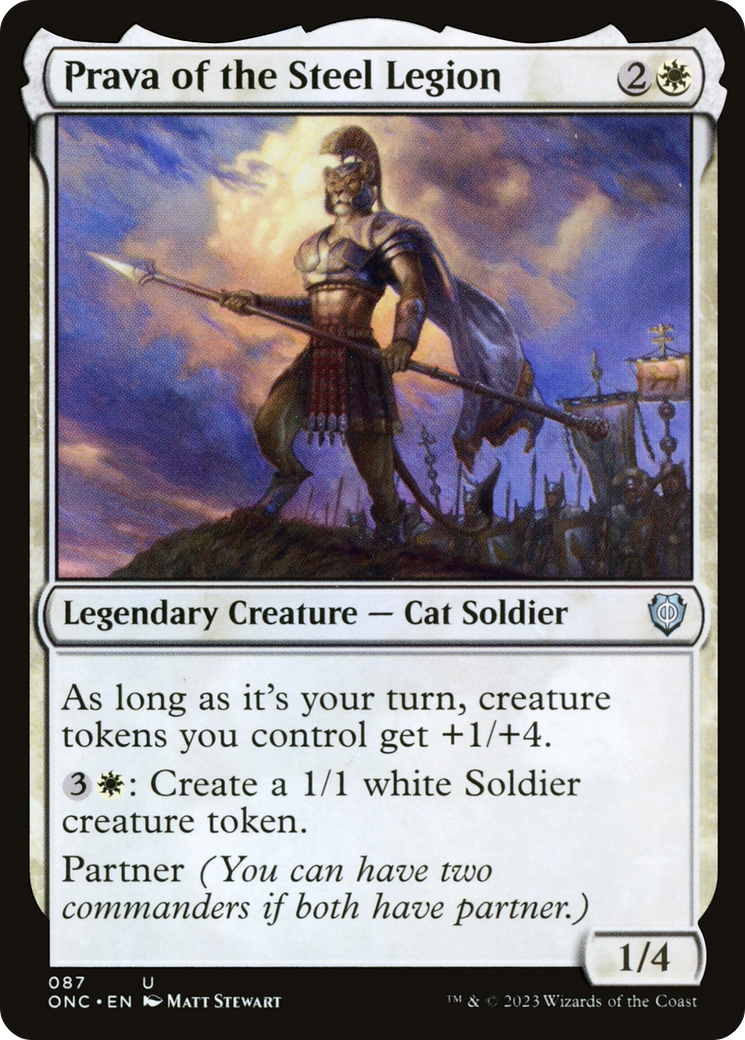 Prava of the Steel Legion [Phyrexia: All Will Be One Commander] | Impulse Games and Hobbies
