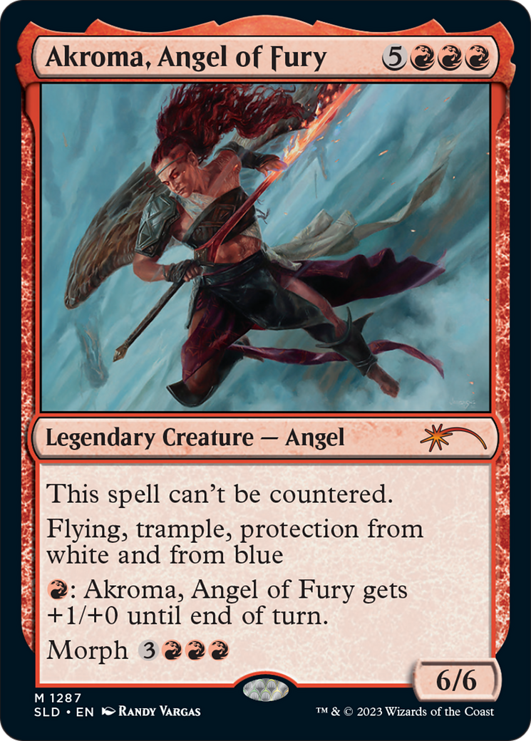 Akroma, Angel of Fury [Secret Lair Drop Series] | Impulse Games and Hobbies