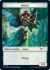 Angel // Spirit Double-Sided Token [Secret Lair Drop Series] | Impulse Games and Hobbies