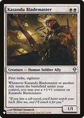 Kazandu Blademaster [The List] | Impulse Games and Hobbies