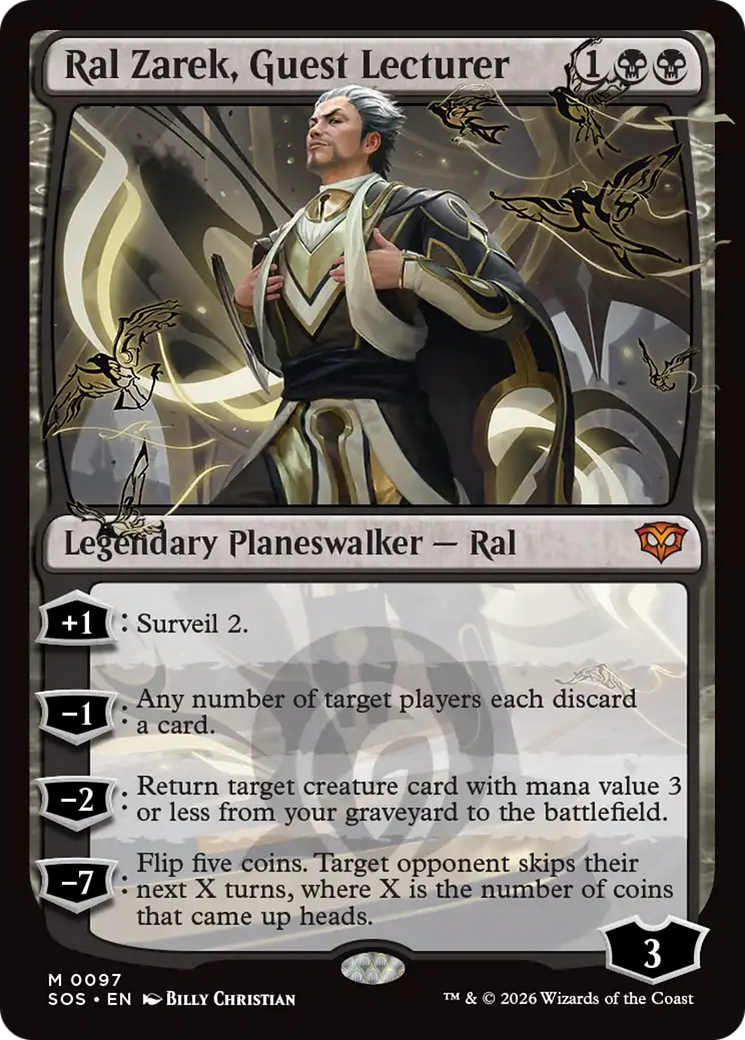 Ral Zarek, Guest Lecturer [Secrets of Strixhaven] | Impulse Games and Hobbies