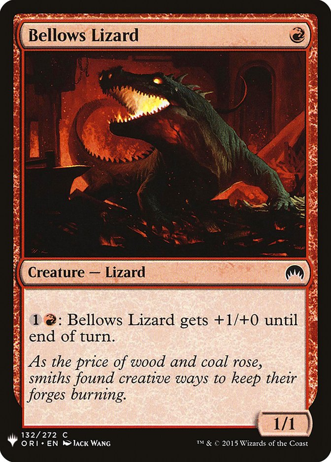 Bellows Lizard [Mystery Booster] | Impulse Games and Hobbies