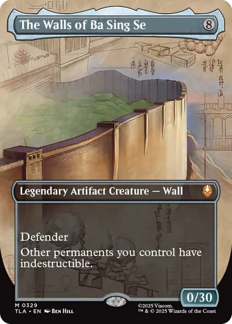 The Walls of Ba Sing Se (Borderless) [Avatar: The Last Airbender] | Impulse Games and Hobbies