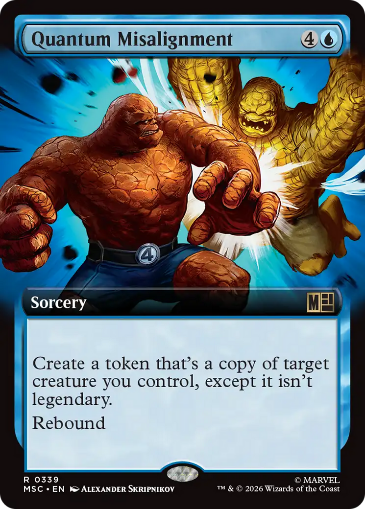 Quantum Misalignment (Extended Art) [Marvel Super Heroes Commander] | Impulse Games and Hobbies
