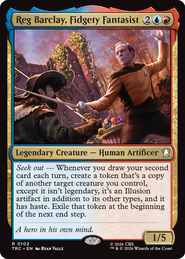 Reg Barclay, Fidgety Fantasist [Star Trek Commander] | Impulse Games and Hobbies