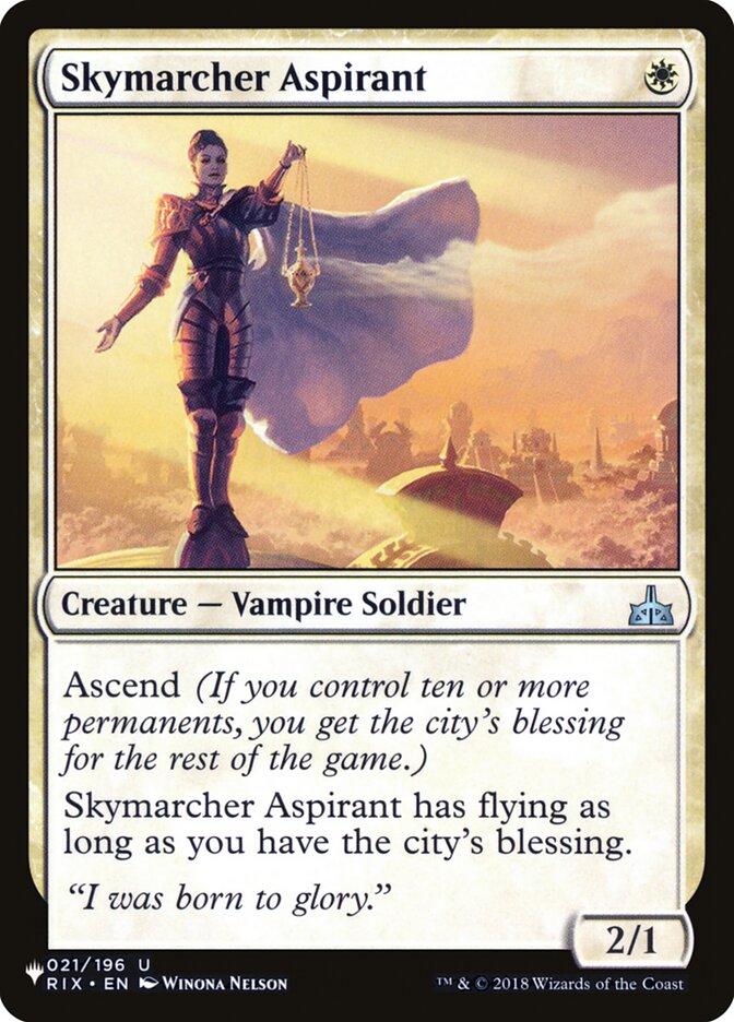 Skymarcher Aspirant [The List] | Impulse Games and Hobbies