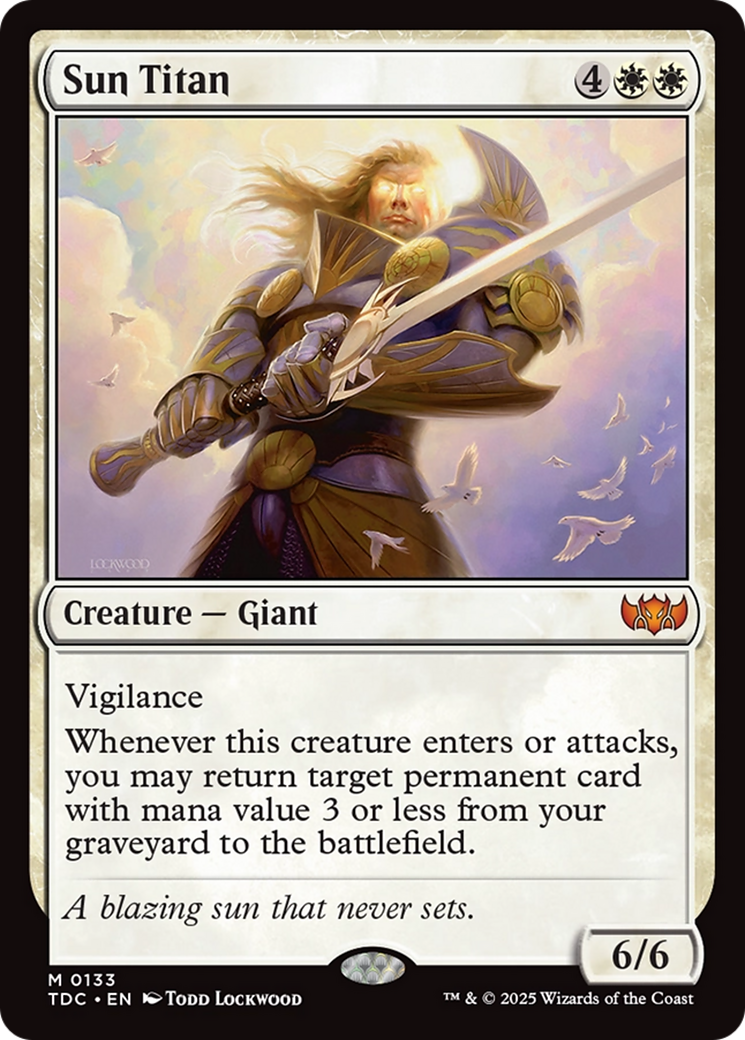 Sun Titan [Tarkir: Dragonstorm Commander] | Impulse Games and Hobbies