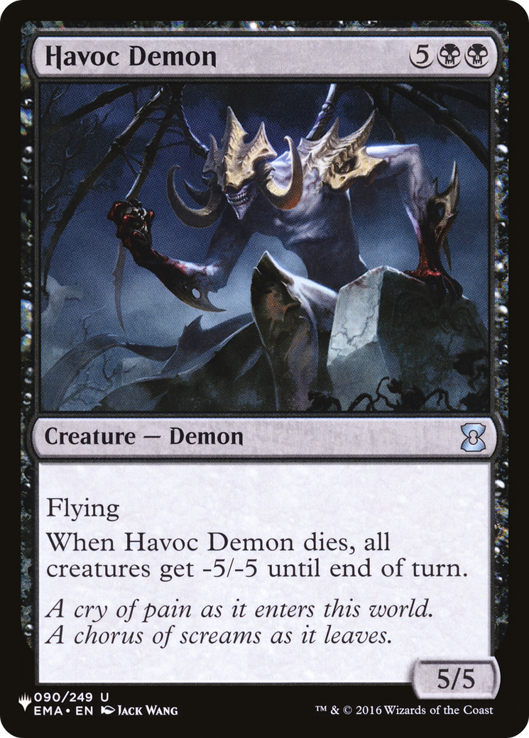 Havoc Demon [The List Reprints] | Impulse Games and Hobbies