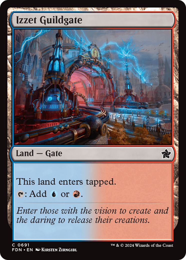 Izzet Guildgate [Foundations] | Impulse Games and Hobbies