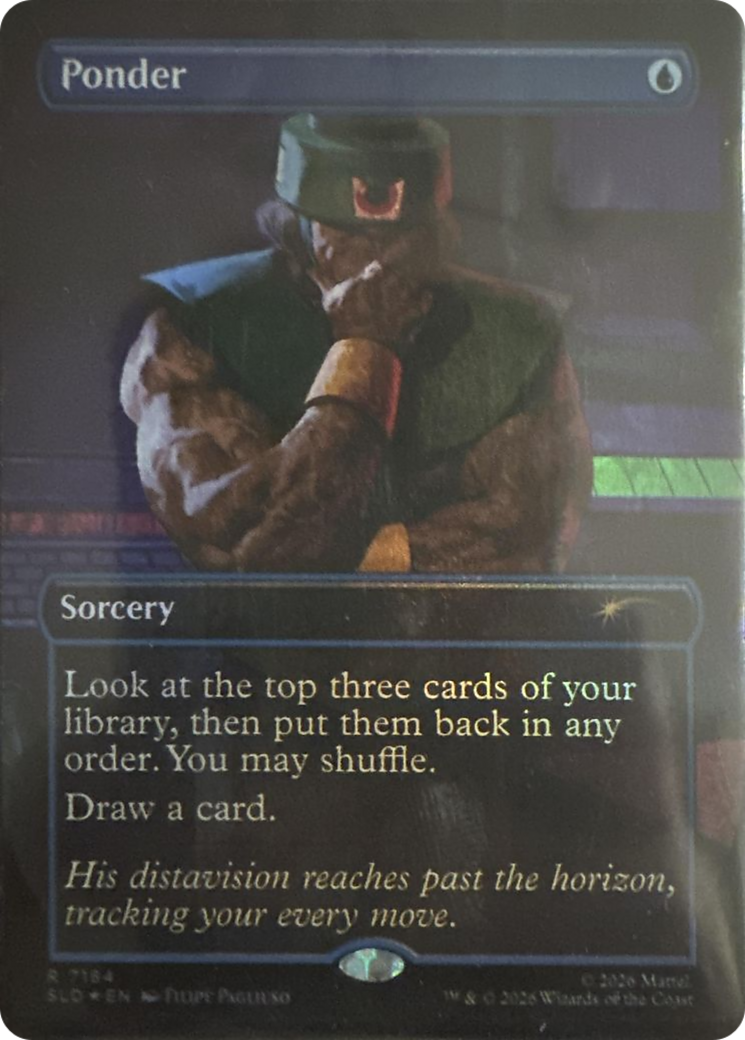 Ponder (7184) [Secret Lair Drop Series] | Impulse Games and Hobbies