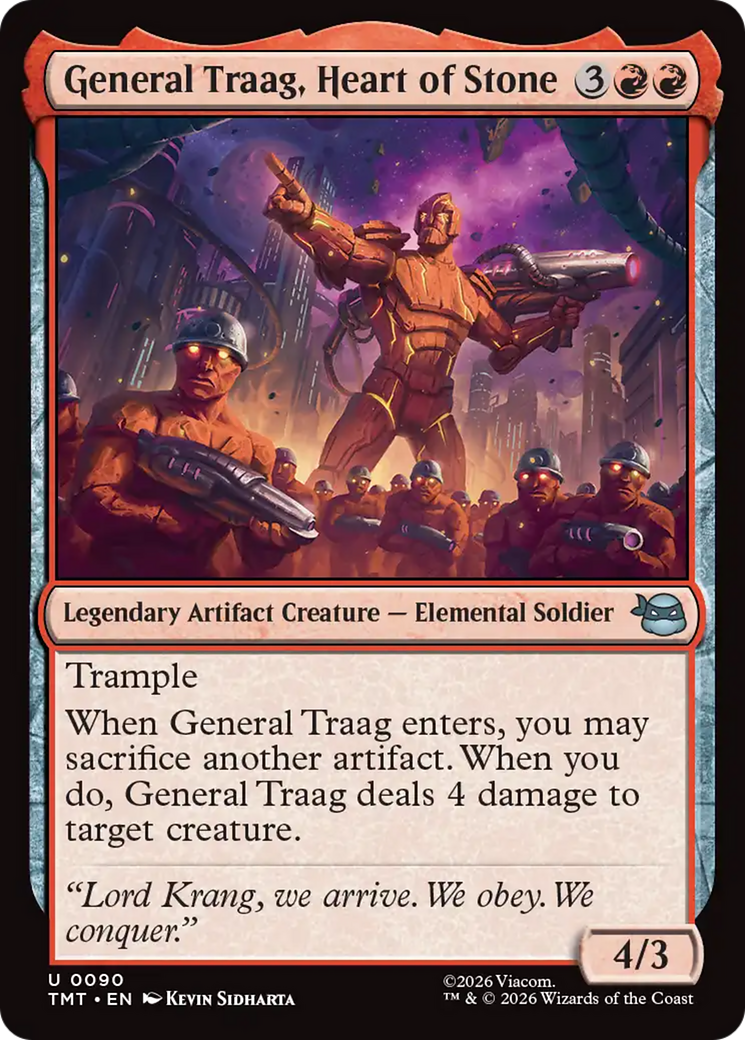 General Traag, Heart of Stone [Teenage Mutant Ninja Turtles] | Impulse Games and Hobbies