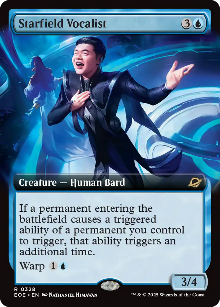 Starfield Vocalist (Extended Art) [Edge of Eternities] | Impulse Games and Hobbies