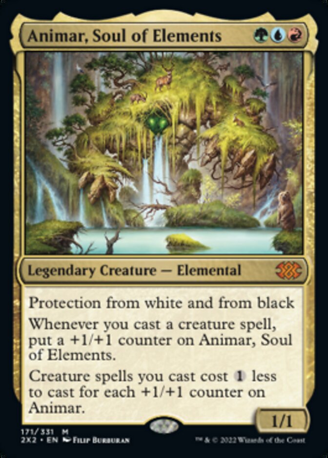 Animar, Soul of Elements [Double Masters 2022] | Impulse Games and Hobbies