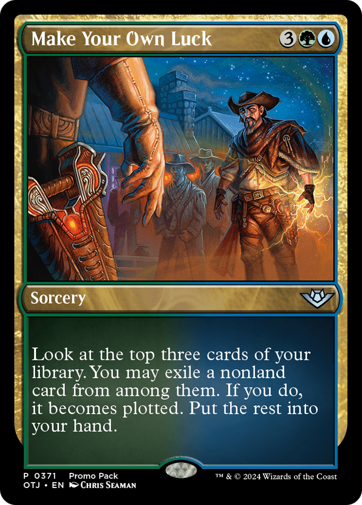 Make Your Own Luck (Promo Pack) [Outlaws of Thunder Junction Promos] | Impulse Games and Hobbies