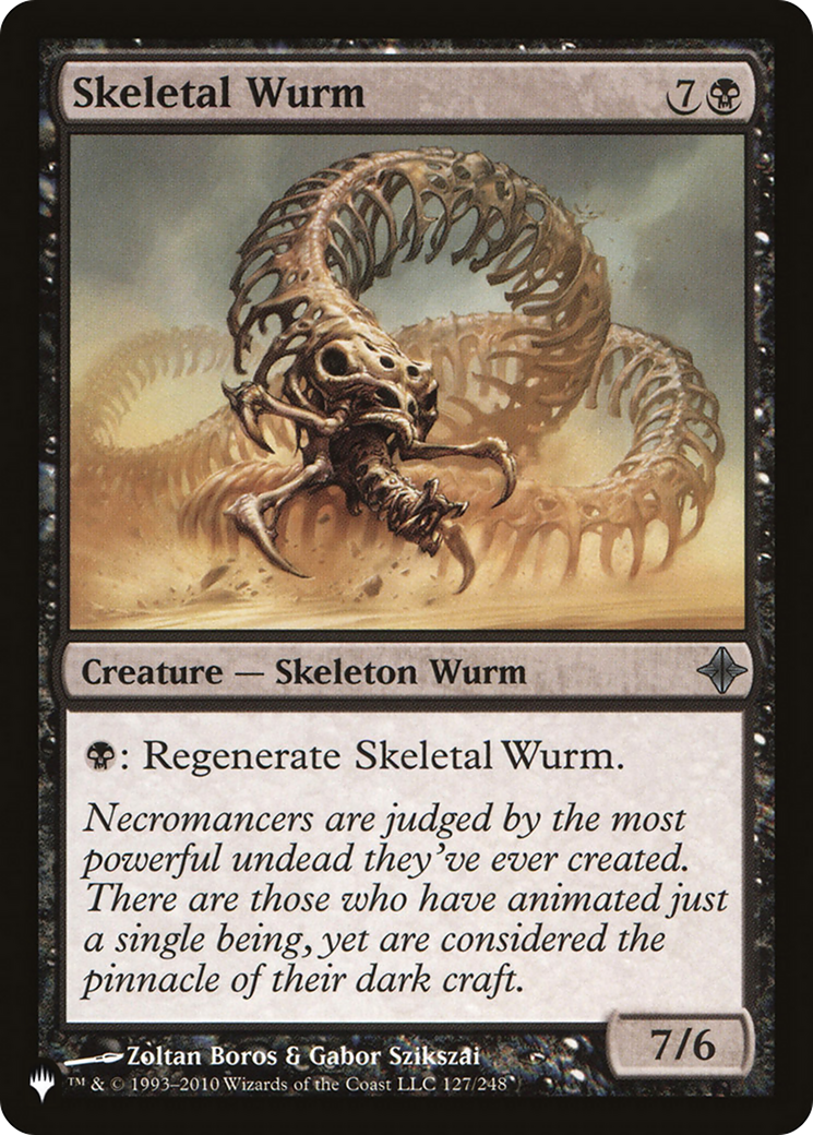 Skeletal Wurm [The List Reprints] | Impulse Games and Hobbies