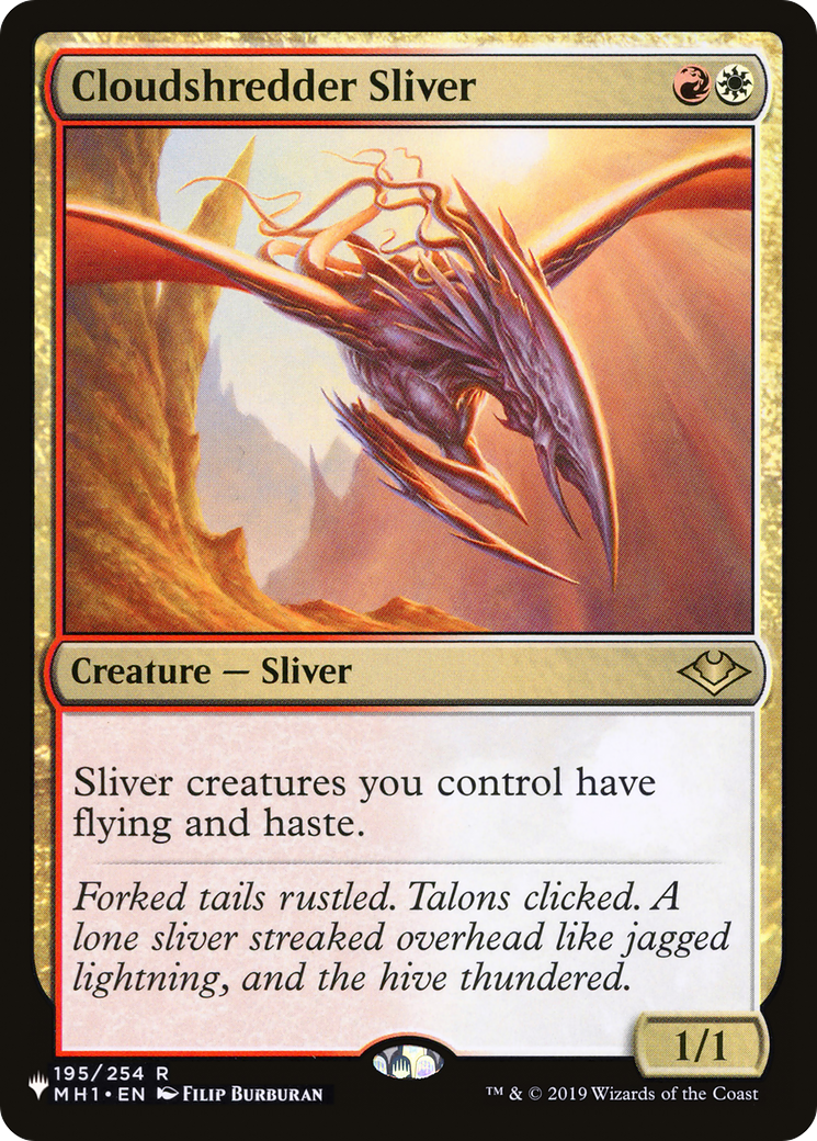 Cloudshredder Sliver (MH1) [The List] | Impulse Games and Hobbies