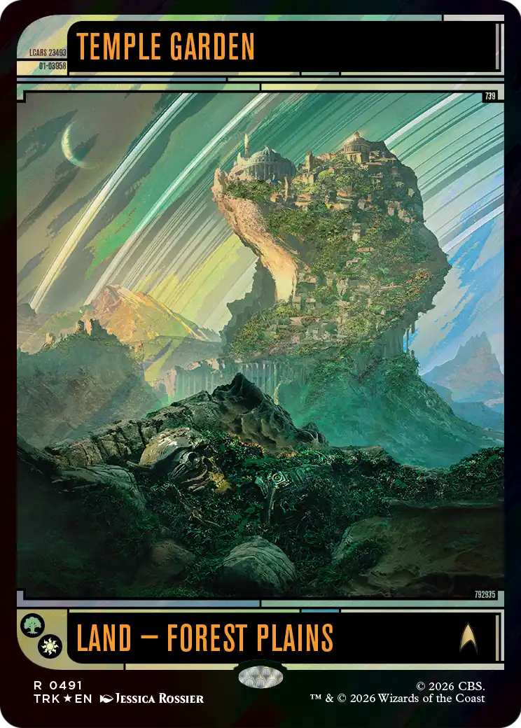 Temple Garden (Surge Foil) [Star Trek] | Impulse Games and Hobbies