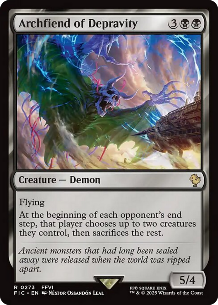 Archfiend of Depravity [FINAL FANTASY Commander] | Impulse Games and Hobbies