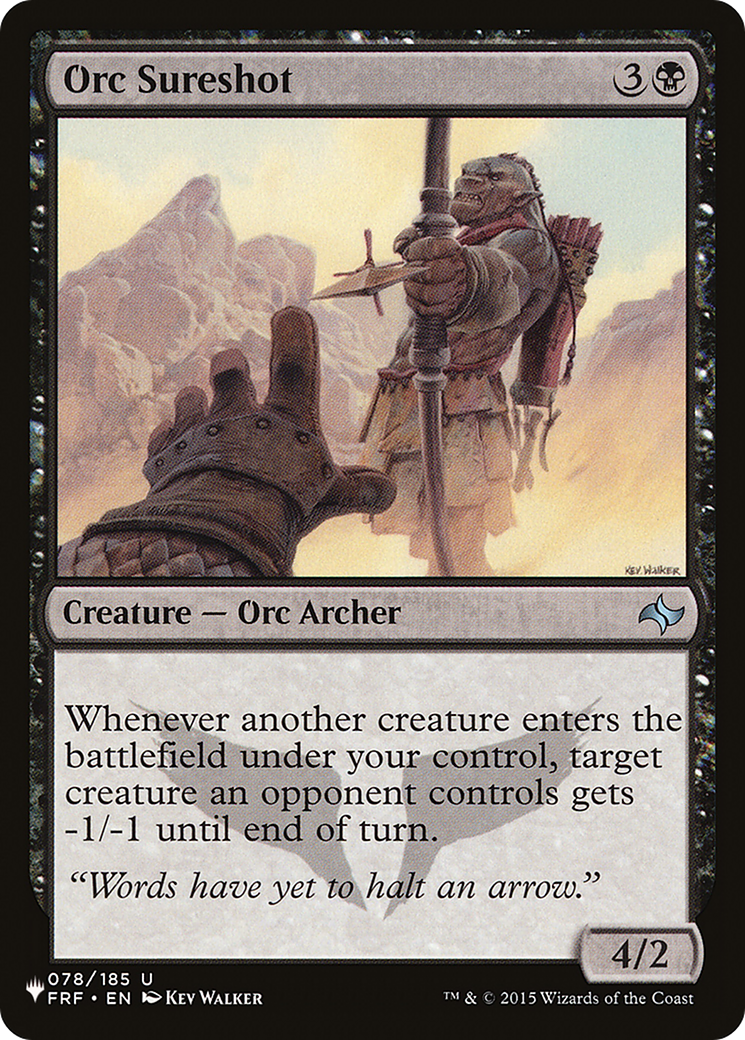 Orc Sureshot [The List] | Impulse Games and Hobbies