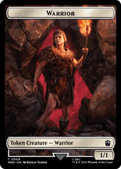 Warrior // Food (0027) Double-Sided Token [Doctor Who Tokens] | Impulse Games and Hobbies