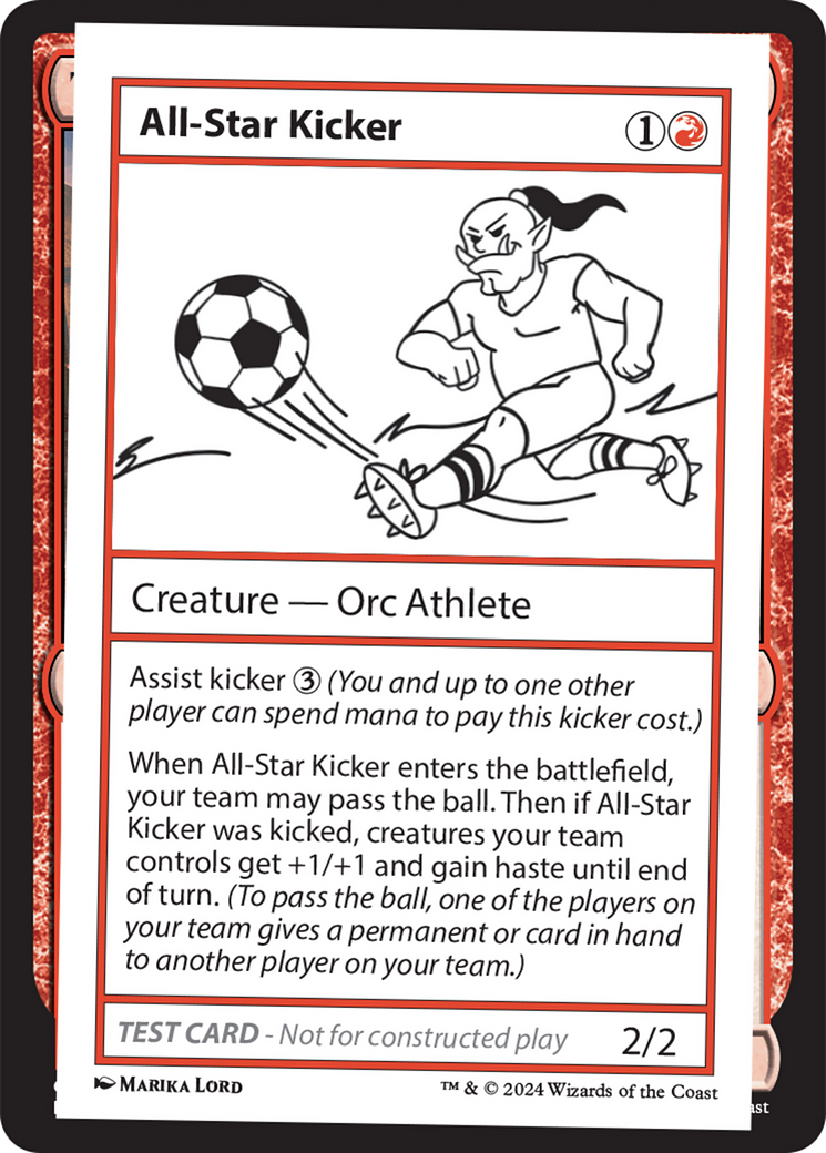 All-Star Kicker [Mystery Booster 2 Playtest Cards] | Impulse Games and Hobbies