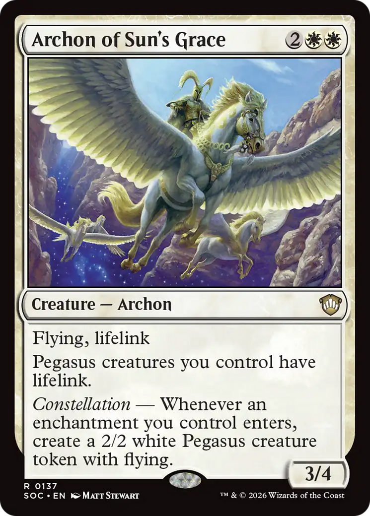 Archon of Sun's Grace [Secrets of Strixhaven Commander] | Impulse Games and Hobbies