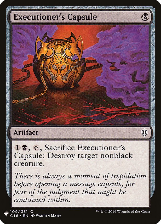 Executioner's Capsule [Mystery Booster] | Impulse Games and Hobbies
