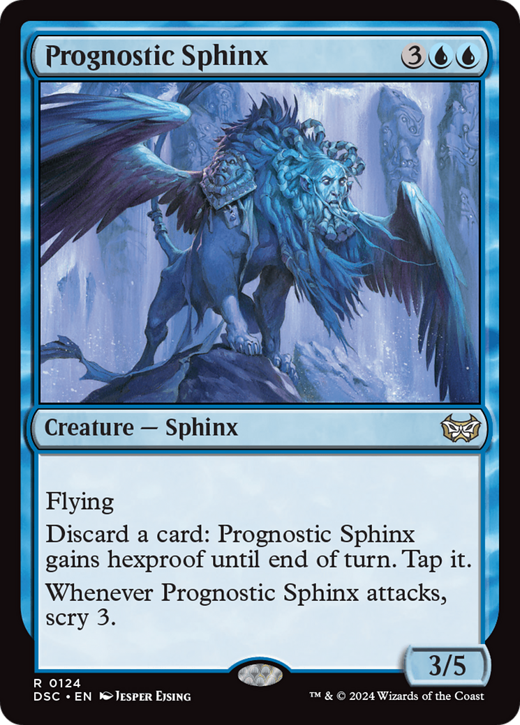 Prognostic Sphinx [Duskmourn: House of Horror Commander] | Impulse Games and Hobbies