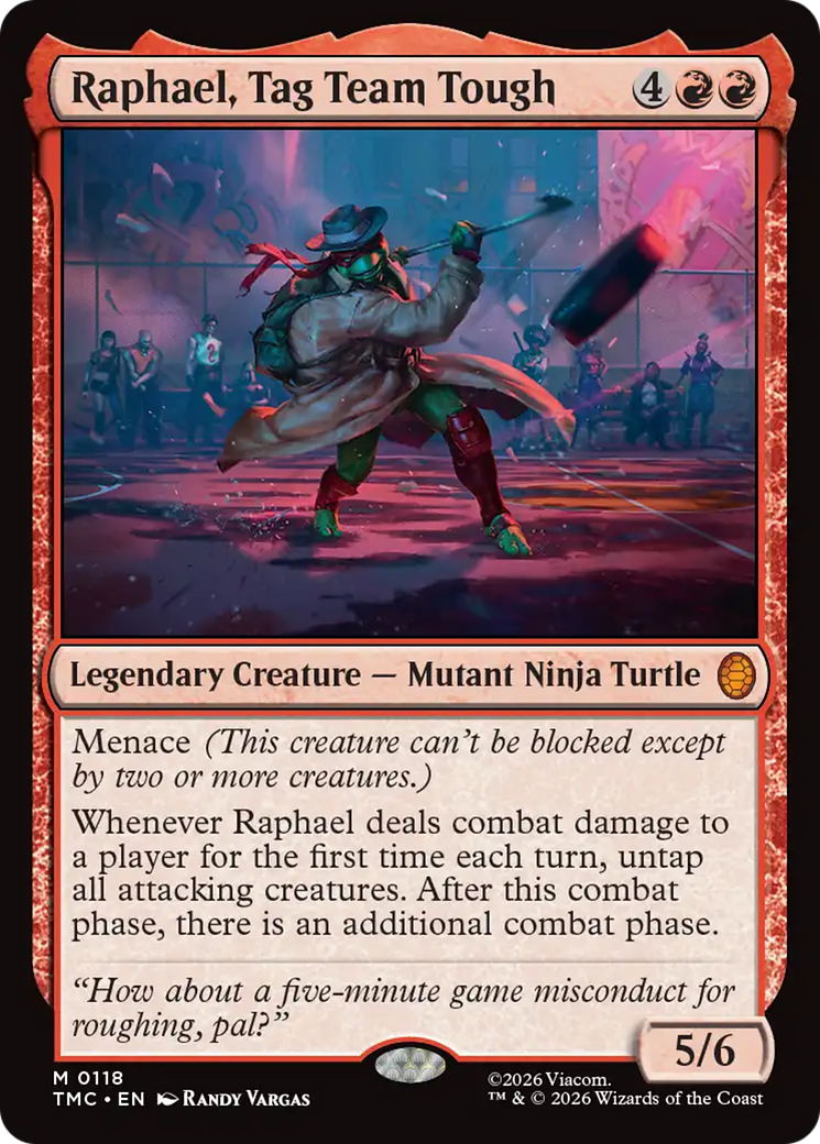 Raphael, Tag Team Tough [Teenage Mutant Ninja Turtles Commander] | Impulse Games and Hobbies