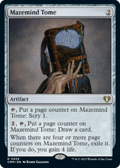 Mazemind Tome [Commander Masters] | Impulse Games and Hobbies