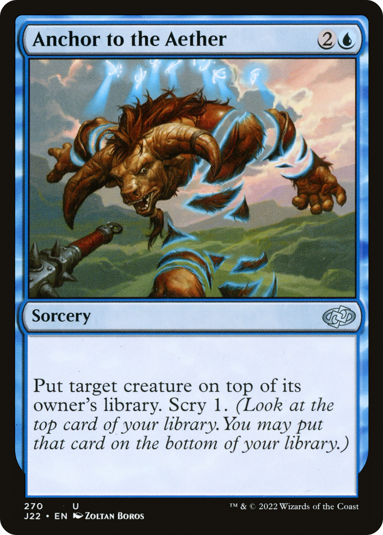 Anchor to the Aether [Jumpstart 2022] | Impulse Games and Hobbies
