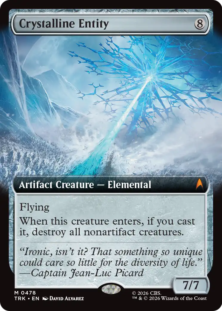 Crystalline Entity (Extended Art) [Star Trek] | Impulse Games and Hobbies