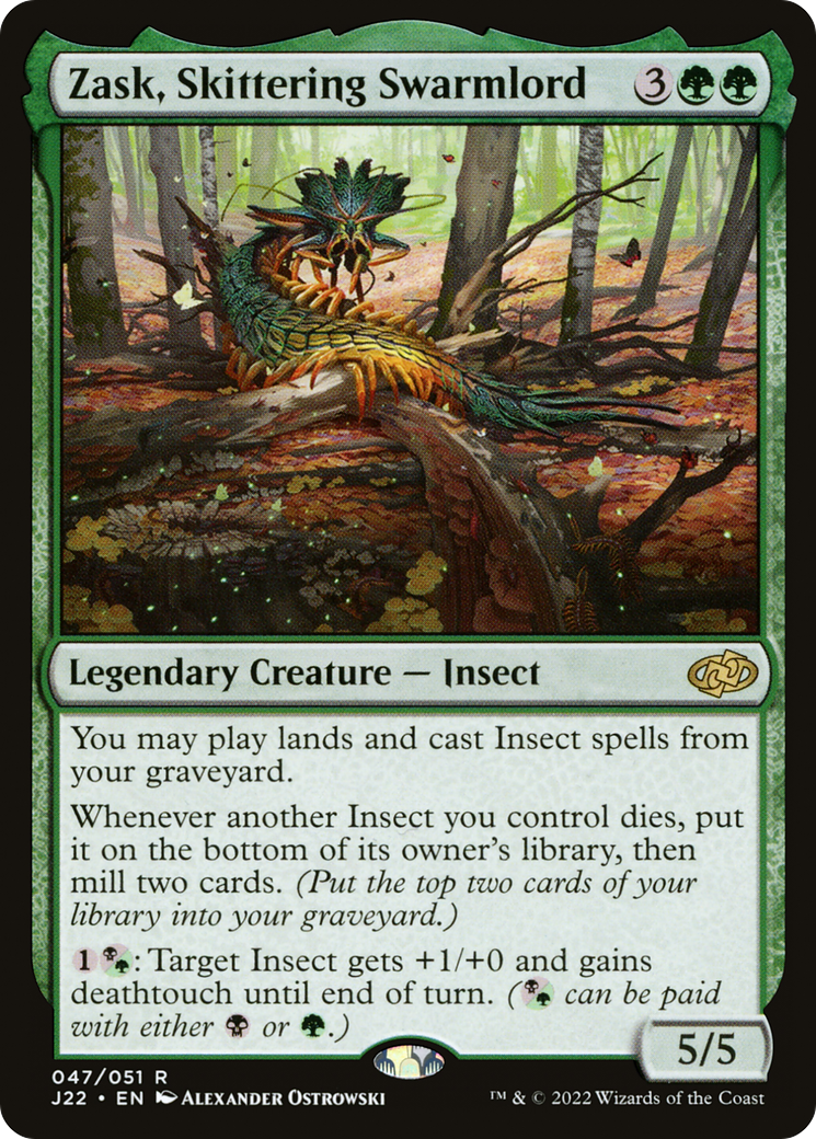 Zask, Skittering Swarmlord [Jumpstart 2022] | Impulse Games and Hobbies