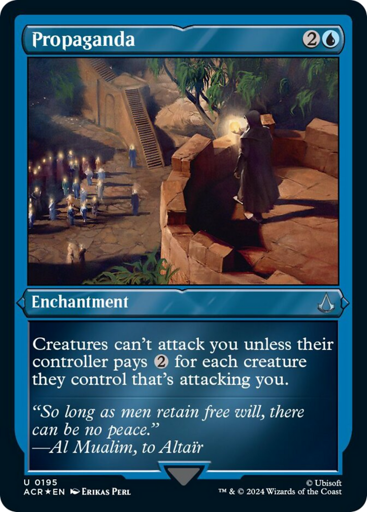 Propaganda (Foil Etched) [Assassin's Creed] | Impulse Games and Hobbies