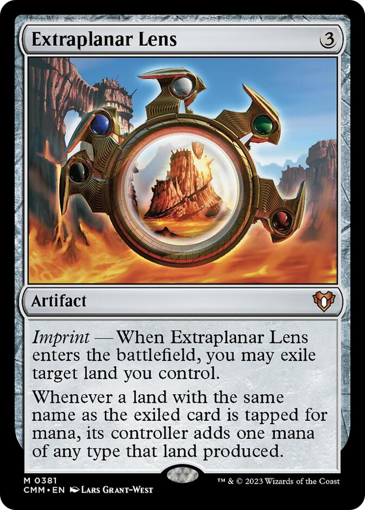 Extraplanar Lens [Commander Masters] | Impulse Games and Hobbies