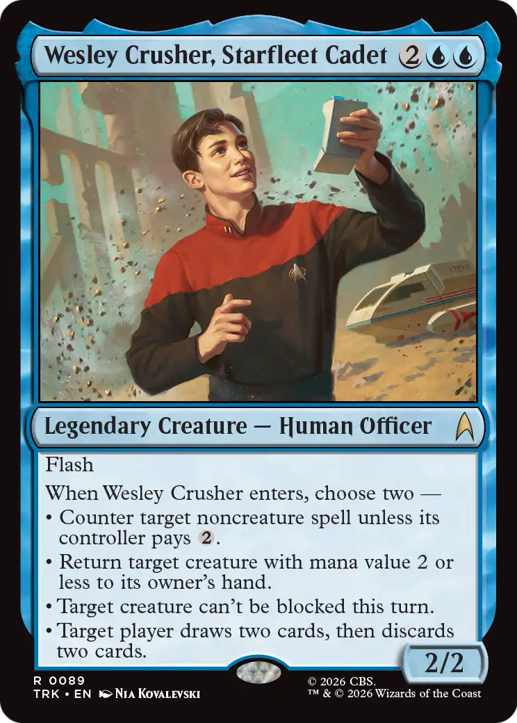 Wesley Crusher, Starfleet Cadet [Star Trek] | Impulse Games and Hobbies