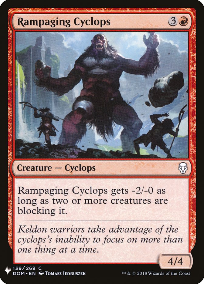 Rampaging Cyclops [Mystery Booster] | Impulse Games and Hobbies