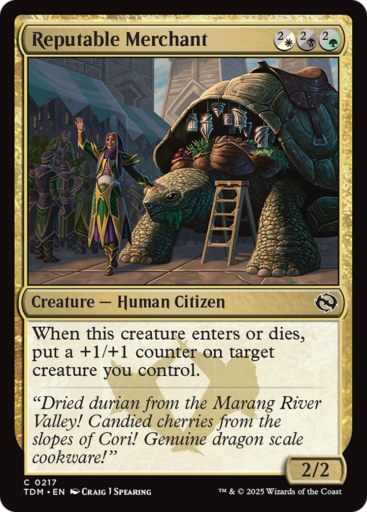 Reputable Merchant [Tarkir: Dragonstorm] | Impulse Games and Hobbies