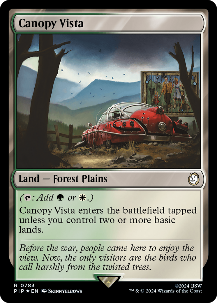 Canopy Vista (Surge Foil) [Fallout] | Impulse Games and Hobbies