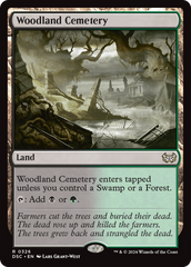 Woodland Cemetery [Duskmourn: House of Horror Commander] | Impulse Games and Hobbies