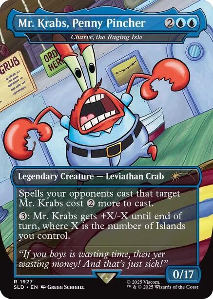 Mr. Krabs, Penny Pincher - Charix, the Raging Isle [Secret Lair Drop Series] | Impulse Games and Hobbies