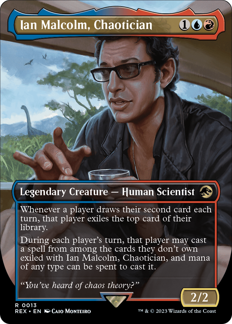 Ian Malcolm, Chaotician (Borderless) [Jurassic World Collection] | Impulse Games and Hobbies