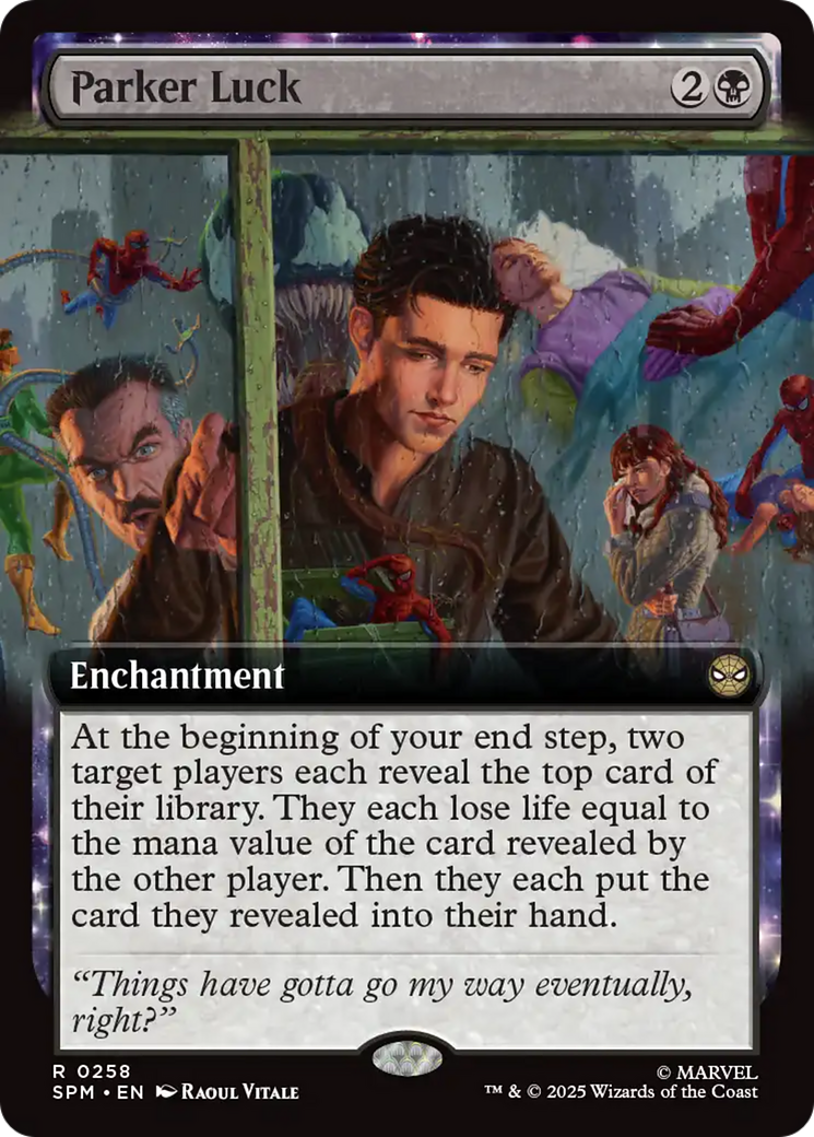 Parker Luck (Extended Art) [Marvel's Spider-Man] | Impulse Games and Hobbies