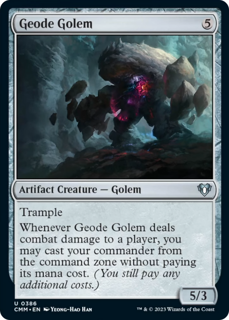 Geode Golem [Commander Masters] | Impulse Games and Hobbies