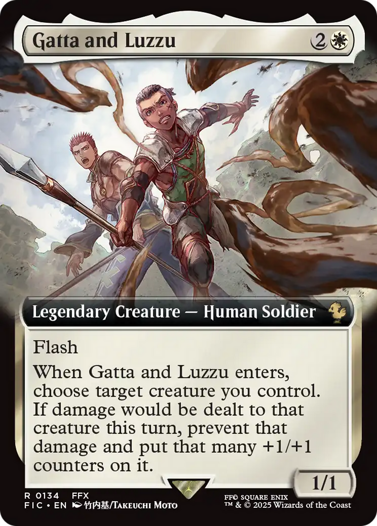 Gatta and Luzzu (Extended Art) [FINAL FANTASY Commander] | Impulse Games and Hobbies