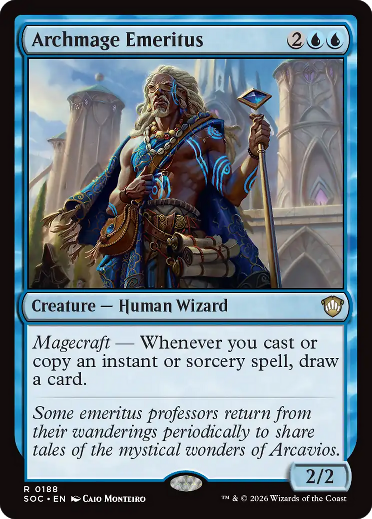 Archmage Emeritus [Secrets of Strixhaven Commander] | Impulse Games and Hobbies