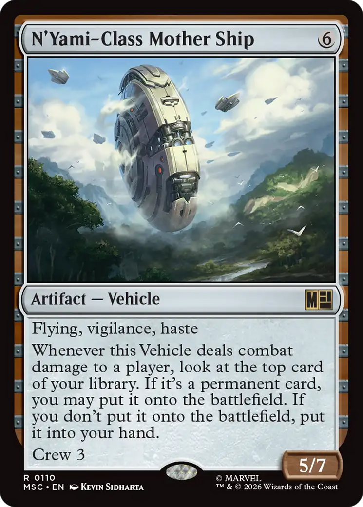 N'Yami-Class Mother Ship [Marvel Super Heroes Commander] | Impulse Games and Hobbies