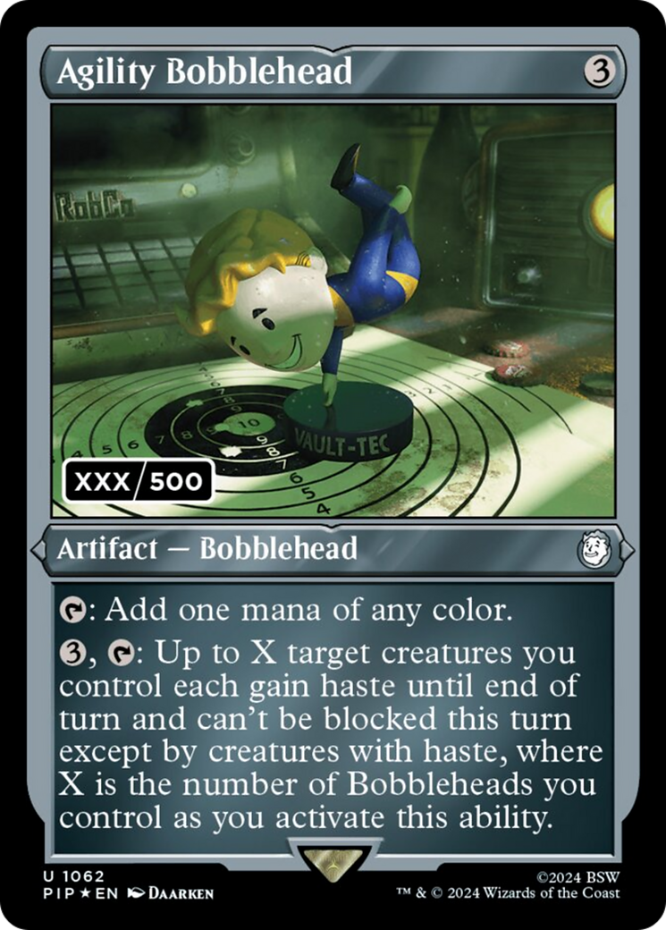 Agility Bobblehead (Serial Numbered) [Fallout] | Impulse Games and Hobbies