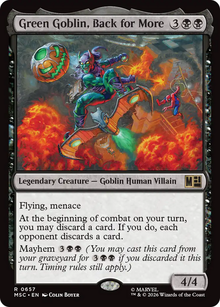 Green Goblin, Back for More [Marvel Super Heroes Commander] | Impulse Games and Hobbies