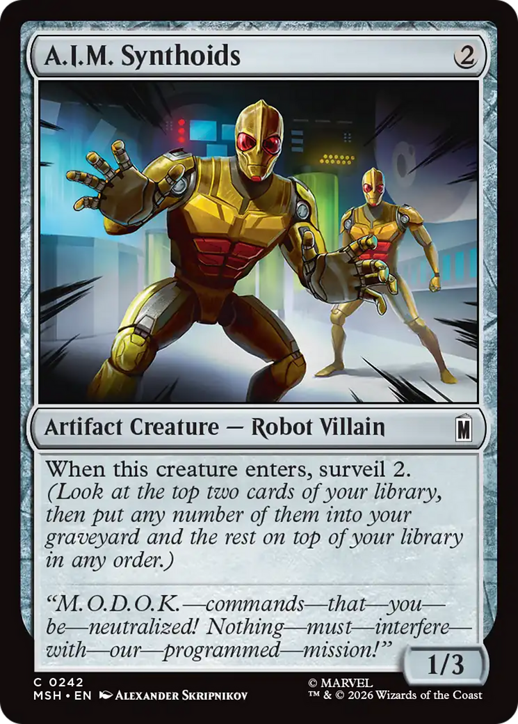 A.I.M. Synthoids [Marvel Super Heroes] | Impulse Games and Hobbies
